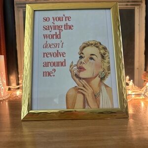 Gold Picture Frame Accents